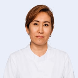 Portrait photo of a doctor, appointment in Almaty