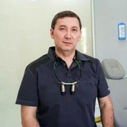 Portrait photo of the doctor, appointment in Astana