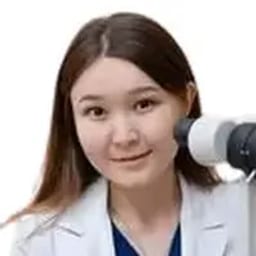 Portrait photo of a doctor, appointment in Astana