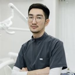 Portrait photo of a doctor, appointment in Astana