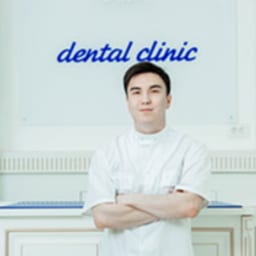 Portrait photo of a doctor, appointment in Astana