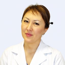 Portrait photo of a doctor, appointment in Almaty