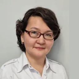Portrait photo of a doctor, appointment in Almaty