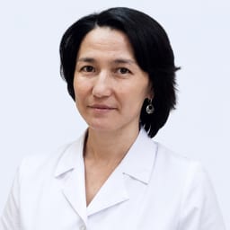 Portrait photo of a doctor, appointment in Astana