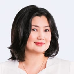 Portrait photo of a doctor, appointment in Astana