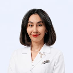 Portrait photo of the doctor, appointment in Astana