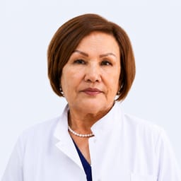 Portrait photo of a doctor, appointment in Astana