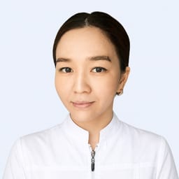 Portrait photo of a doctor, appointment in Astana