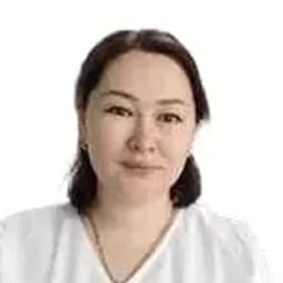 Portrait photo of a doctor, appointment in the city of Astana
