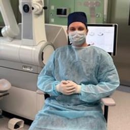 Portrait photo of a doctor, appointment in Astana