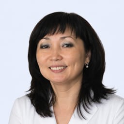 Portrait photo of a doctor, appointment in Astana