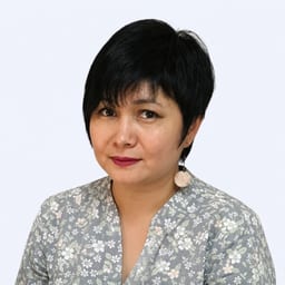 Portrait photo of a doctor, appointment in the city of Almaty