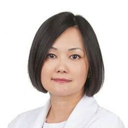 Portrait photo of a doctor, appointment in Astana