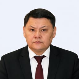 Portrait photo of a doctor, appointment in the city of Almaty