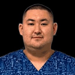 Portrait photo of a doctor, appointment in the city of Astana