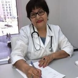 Portrait photo of the doctor, appointment in Astana