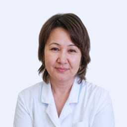 Portrait photo of a doctor, appointment in Almaty