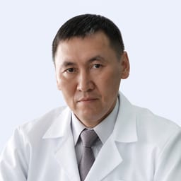 Portrait photo of a doctor, appointment in Almaty