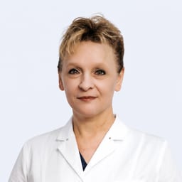 Portrait photo of a doctor, appointment in the city of Almaty