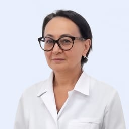Portrait photo of a doctor, appointment in Astana