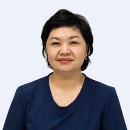 Portrait photo of a doctor, appointment in Almaty