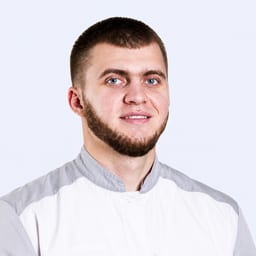 Portrait photo of a doctor, appointment in the city of Astana