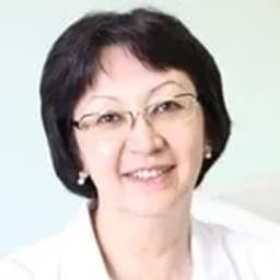 Portrait photo of a doctor, appointment in the city of Almaty