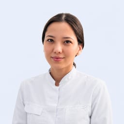 Portrait photo of a doctor, appointment in Almaty