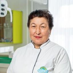 Portrait photo of a doctor, appointment in the city of Astana