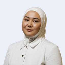 Portrait photo of a doctor, appointment in the city of Almaty