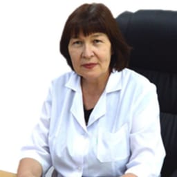 Portrait photo of a doctor, appointment in the city of Almaty