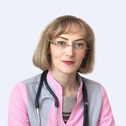 Portrait photo of a doctor, appointment in Astana