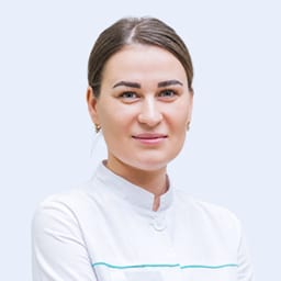 Portrait photograph of a doctor, appointment in the city of Astana