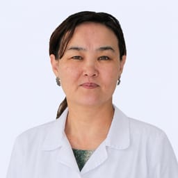 Portrait photo of a doctor, appointment in the city of Almaty