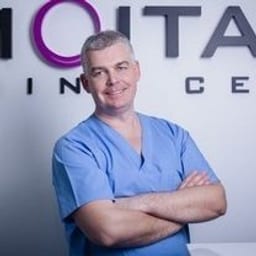 Portrait photo of a doctor, appointment in Almaty