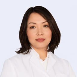 Portrait photograph of a doctor, appointment in the city of Almaty