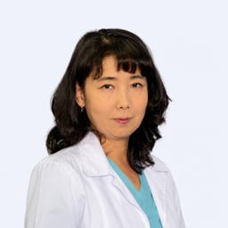 Portrait photo of a doctor, appointment in Almaty