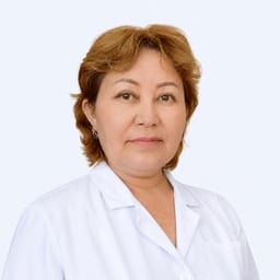 Portrait photo of a doctor, appointment in the city of Almaty