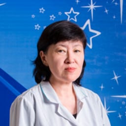 Portrait photo of a doctor, appointment in Almaty