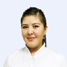 Portrait photo of a doctor, appointment in Almaty