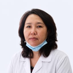 Portrait photo of a doctor, appointment in Almaty