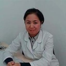 Portrait photo of a doctor, appointment in Almaty