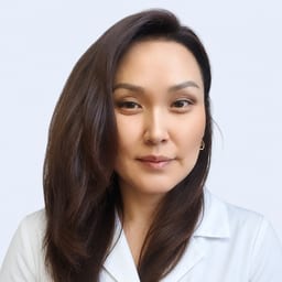 Portrait photo of a doctor, appointment in Almaty