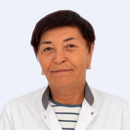Portrait photo of a doctor, appointment in the city of Almaty