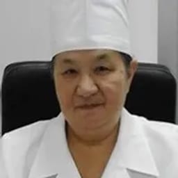 Portrait photo of a doctor, appointment in the city of Astana