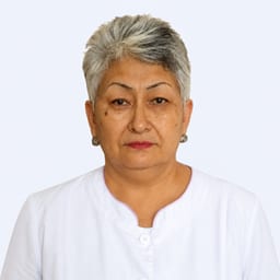 Portrait photo of a doctor, appointment in the city of Almaty