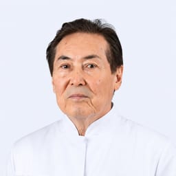 Portrait photo of a doctor, appointment in the city of Almaty