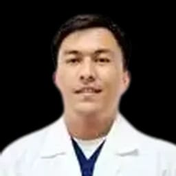Portrait photo of a doctor, appointment in the city of Astana