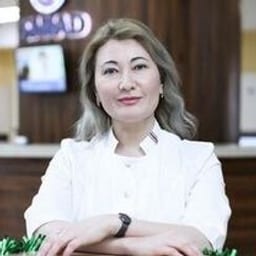 Portrait photo of a doctor, appointment in Astana
