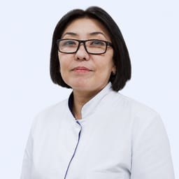 Portrait photo of a doctor, appointment in Almaty
